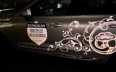 Ny dekor på bilen i Reflex! Cool effekt!